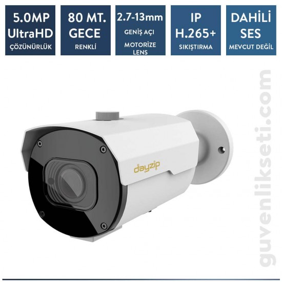 Dayzip DZ-AW5512B 5MP IP Starlight Bullet Motorize Kamera